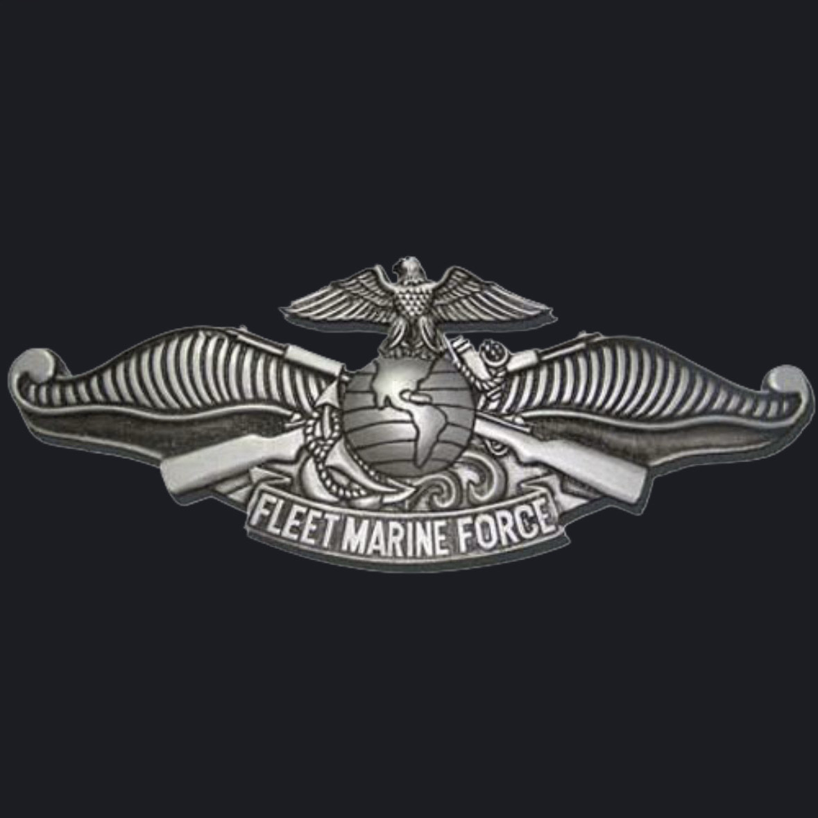 Bryan York Fleet Marine Force pin