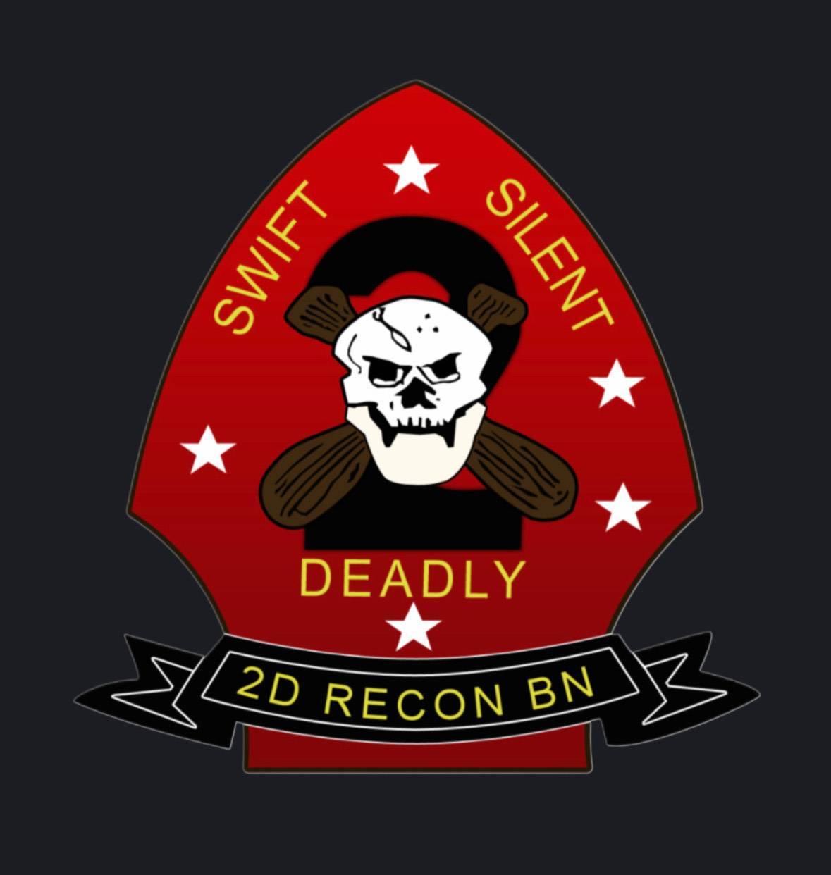 Cpl Odin Wake 2nd Reconnaissance Battalion insignia