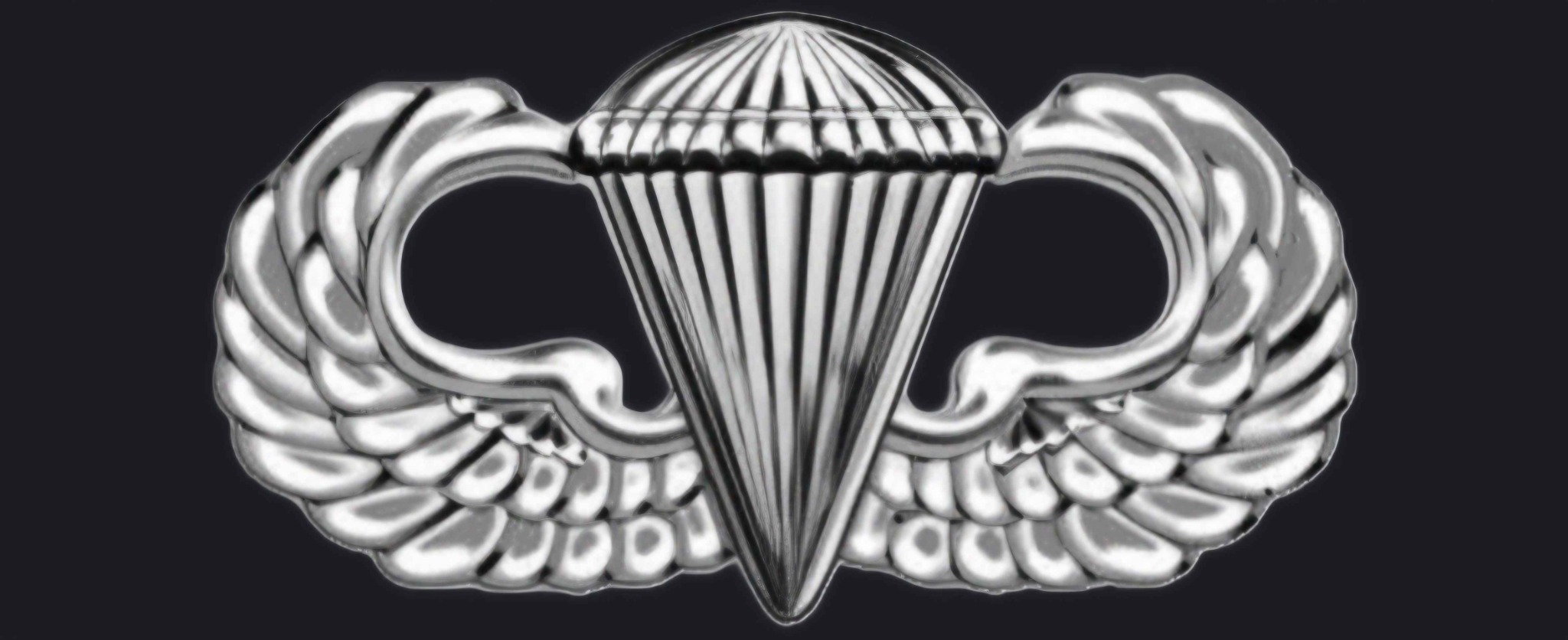 Static-line parachutist wings